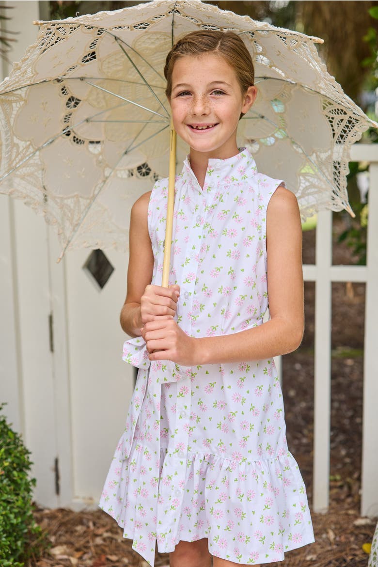 Kids' Floral Sleeveless Amore Dress, Alternate, color, Meriwether Floral