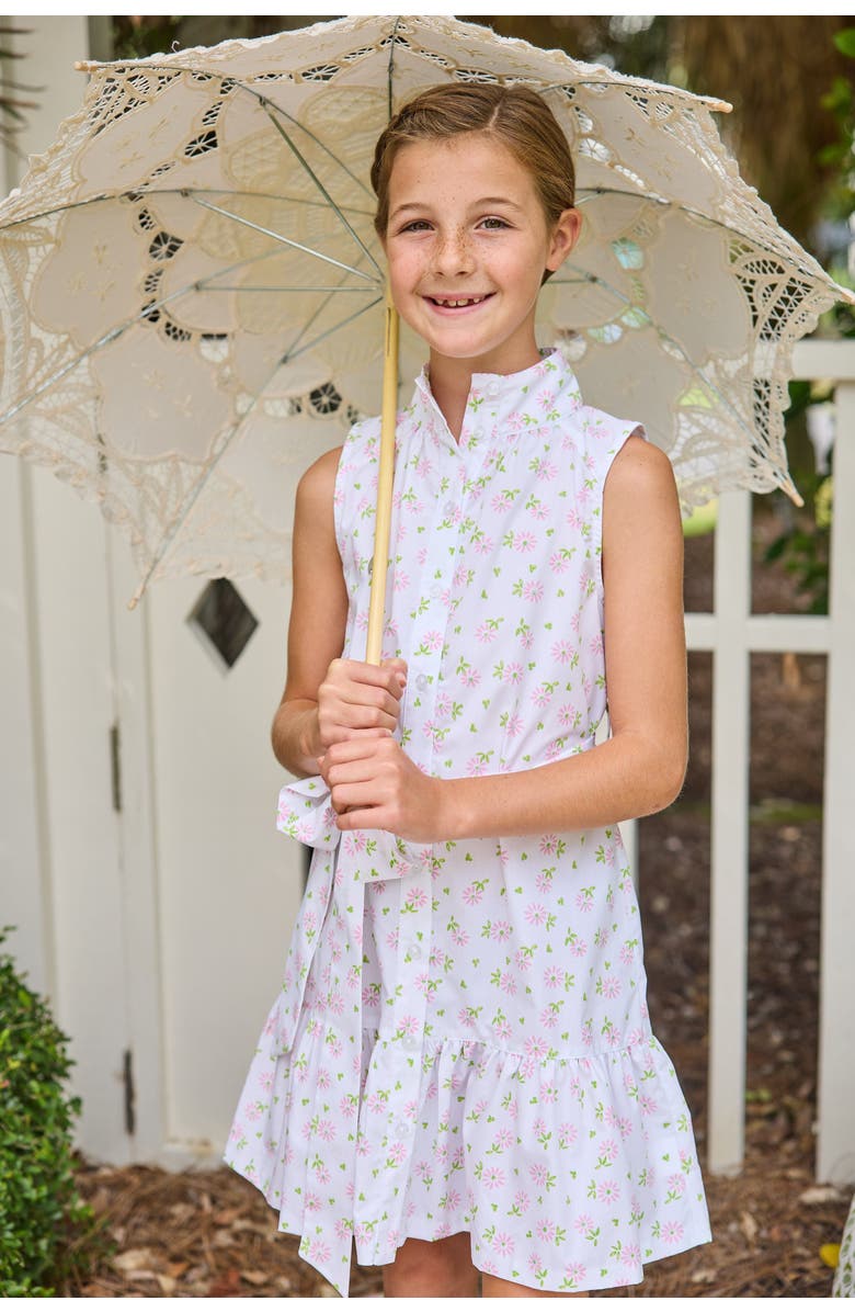 Little English Kids' Floral Sleeveless Amore Dress, Alternate, color, Meriwether Floral