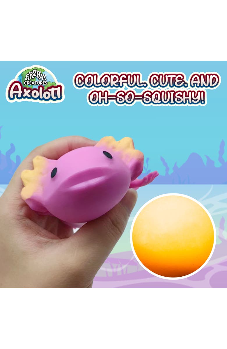 Power Your Fun Arggh! Creatures Axolotl Pink, Alternate, color, Pink