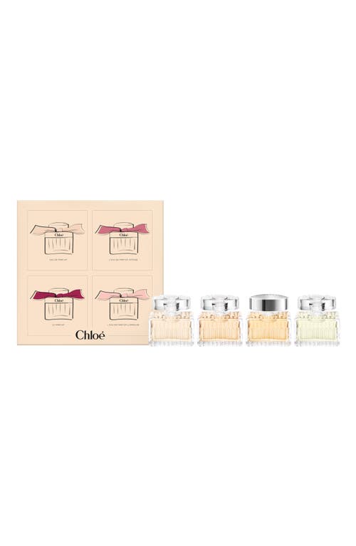 Chloé Signature Fragrance Minis Set In Transparent