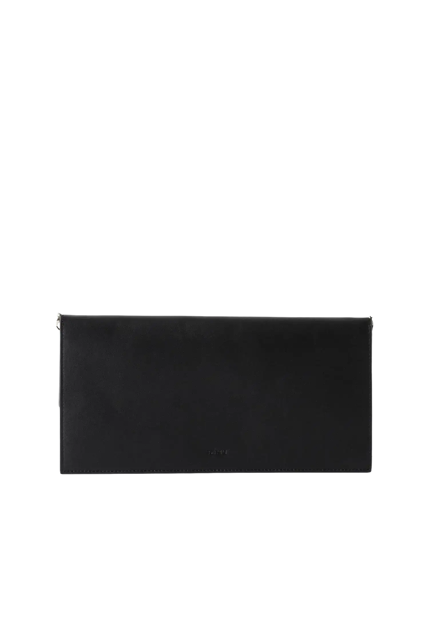 Esthera 1AM Leather Envelope Bag, Alternate, color, Black