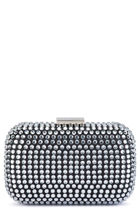 Caydence Hot Fix Crystal Clutch