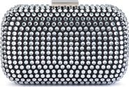 Olga Berg Caydence Hot Fix Crystal Clutch