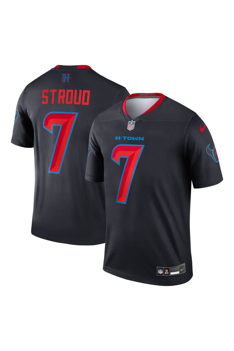 Men's Nike C.J. Stroud Navy Houston Texans Legend Player Performance Top, Main, color, Navy