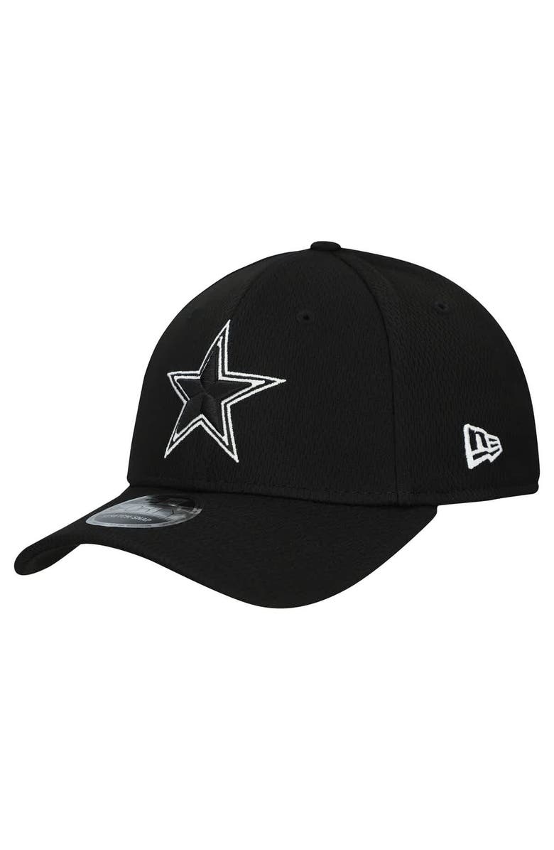 New Era Men's New Era Black Dallas Cowboys B-Dub 9FORTY Adjustable Hat, Main, color, Black