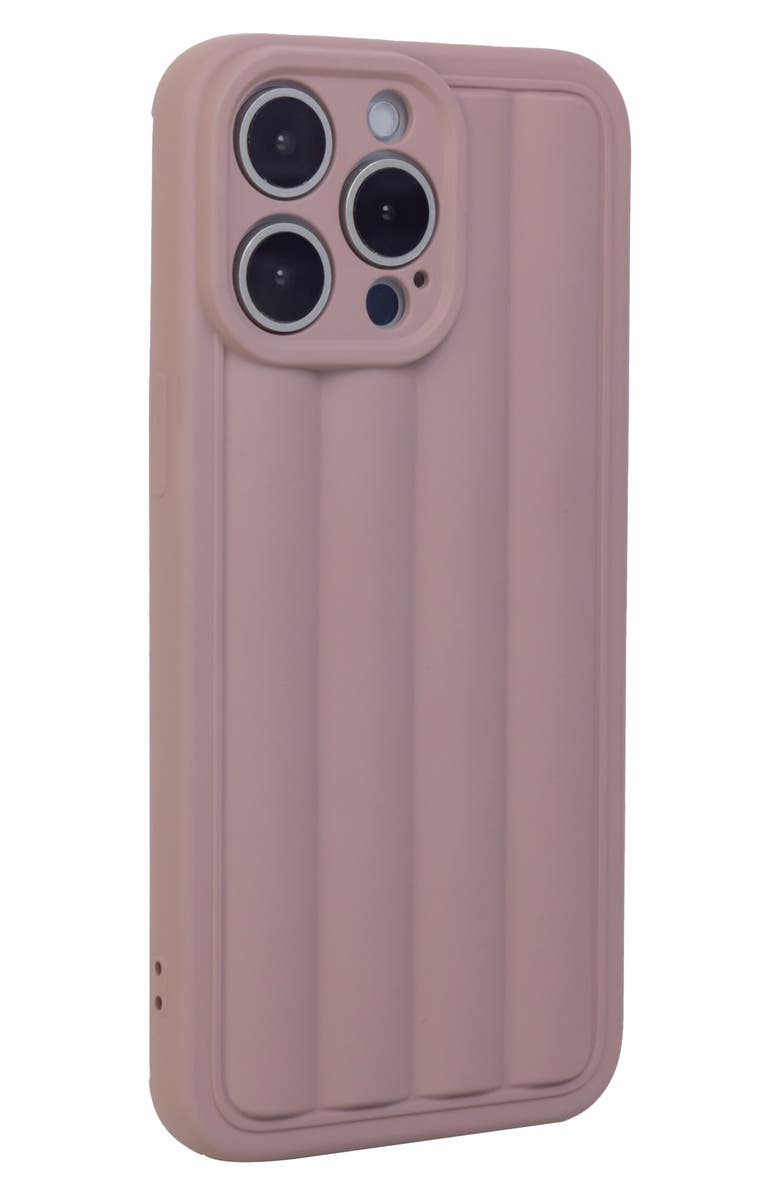 Auramma Roman Stripes iPhone 15 Pro Max Case, Alternate, color, Dusty Pink