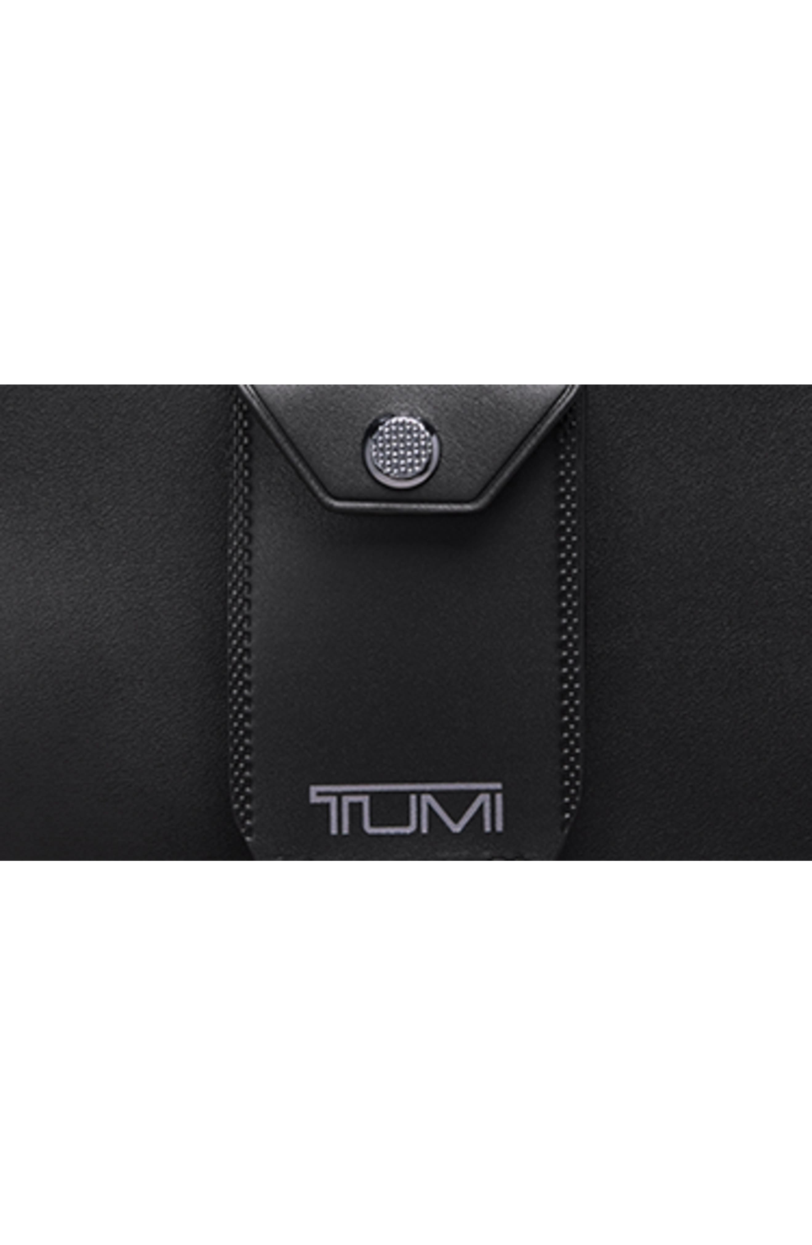 TUMI Medium Crossbody Bag, Alternate, color, Black Leather