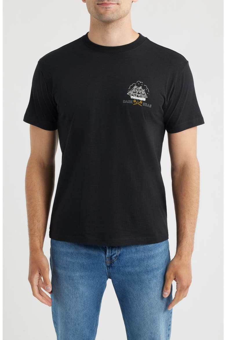 Armada Graphic T-Shirt, Main, color, HEATHER BLACK