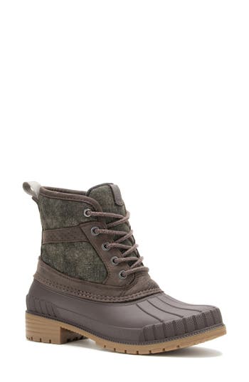 Kamik Sienna Mid 2 Waterproof Duck Boot In Brown