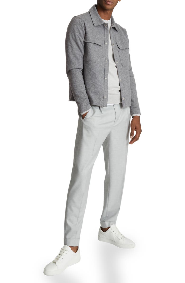 Reiss Alfie Regular Fit Shirt Jacket, Alternate, color, 
