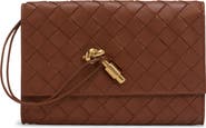 Bottega Veneta Andiamo Intrecciato Leather Slim Shoulder Bag