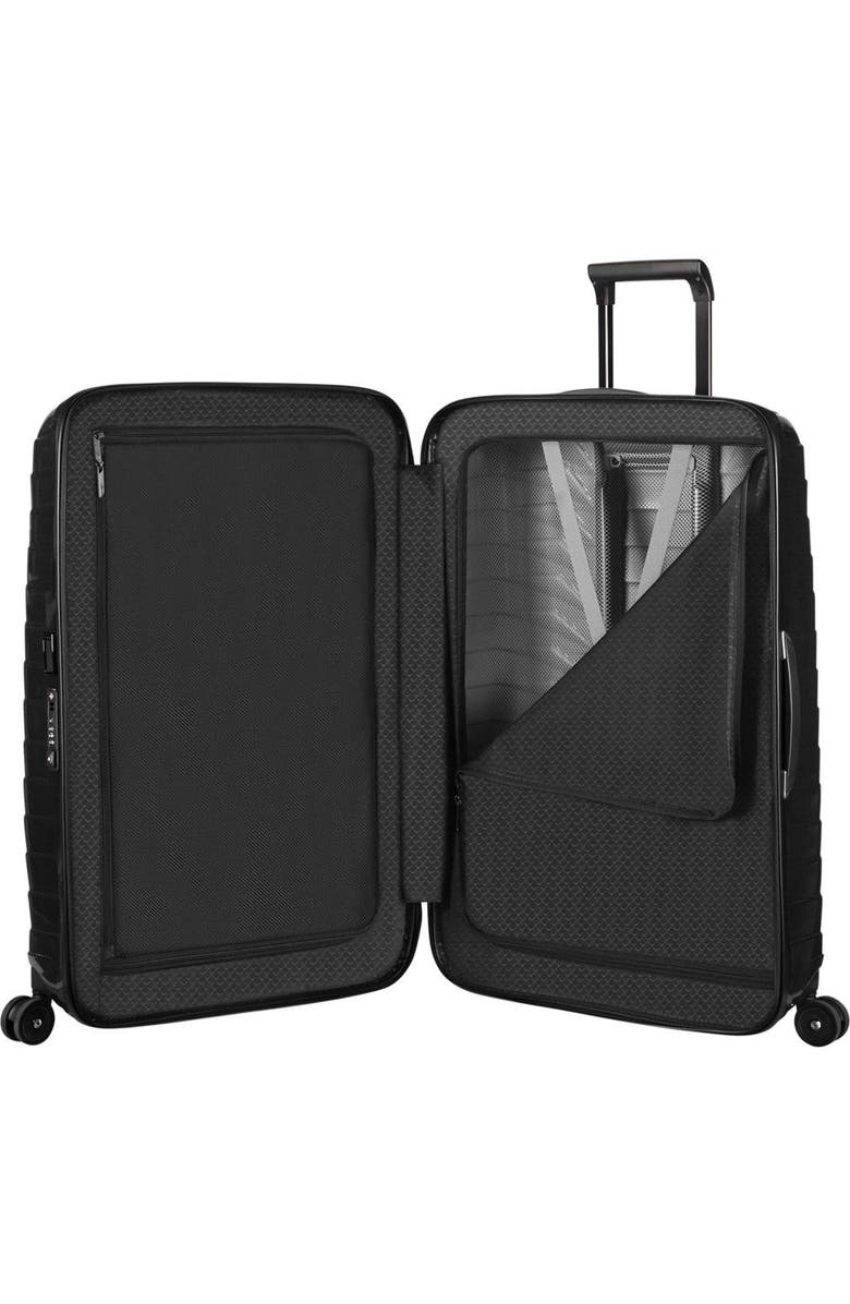 Samsonite Proxis Large Hardside TSA Friendly Spinner, Alternate, color, Black
