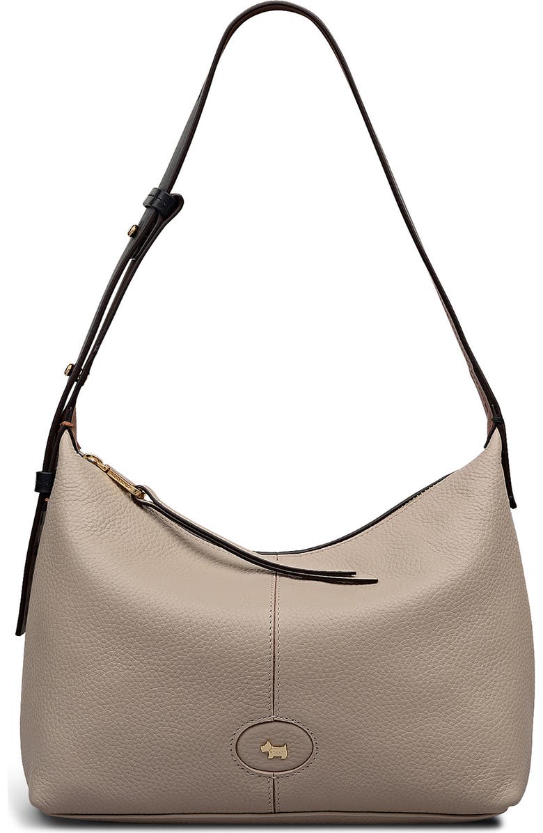 Radley Maldon Mews Colorblock Leather Shoulder Bag, Main, color, Porcini