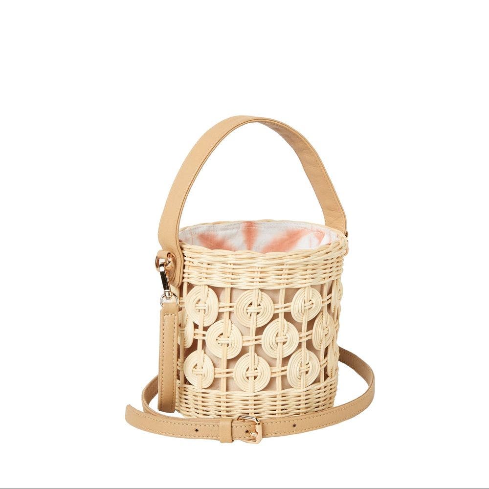 Sarah Stewart Maribella Bucket Bag, Main, color, Gold