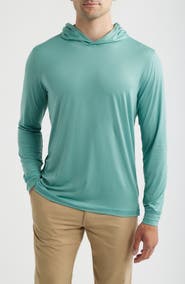 johnnie-O Talon PREP-FORMANCE Long Sleeve Hooded T-Shirt
