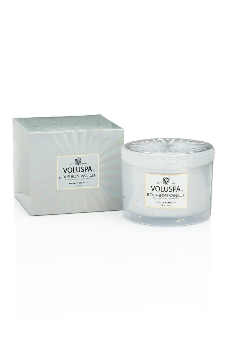 'Maison Blanc - Bourbon Vanille' Boxed Lidded Candle, Main, color, NO COLOR