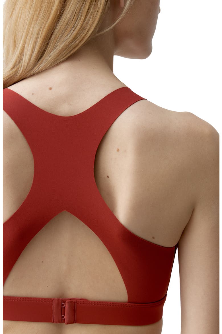 Brone High-support Performance Sports Top, Alternate, color, Sunset