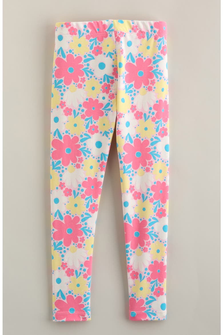 Kids' Core Leggings, Alternate, color, PINK BALM MEADOW FLORAL