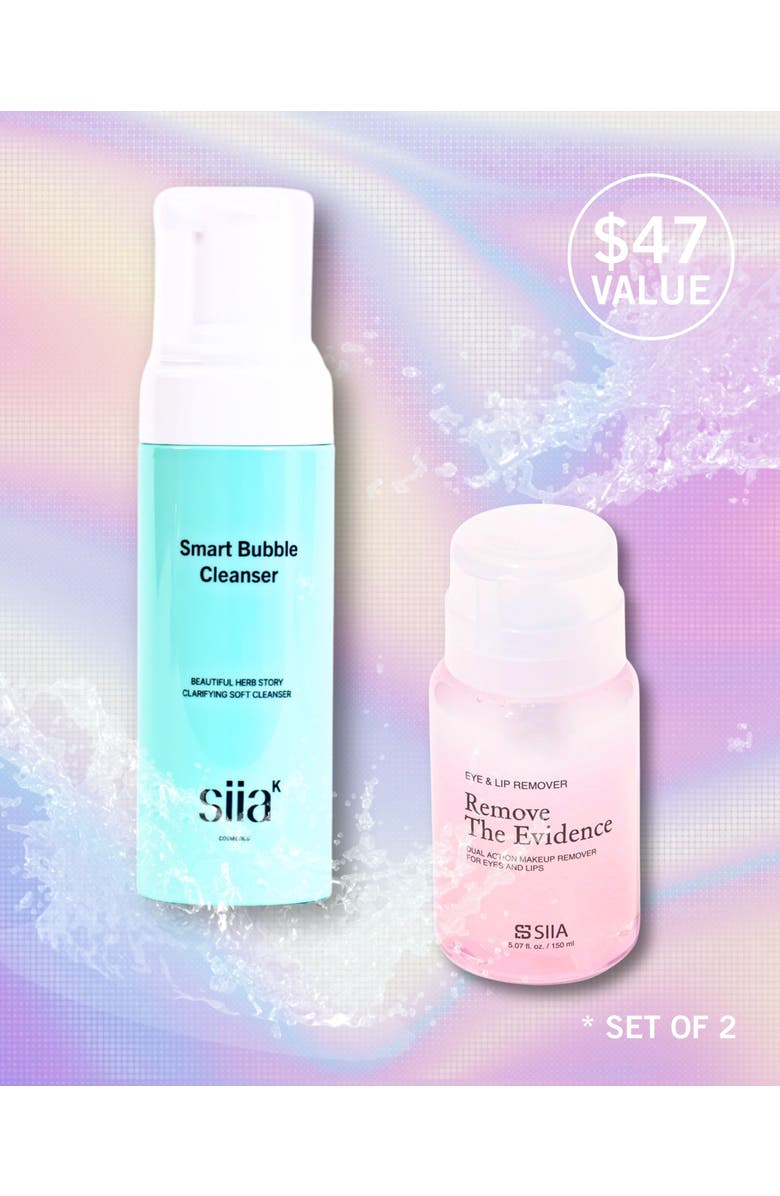 Siia Cosmetics 2-Pc. Double Cleanse Duo Set, Alternate, color, NO COLOR