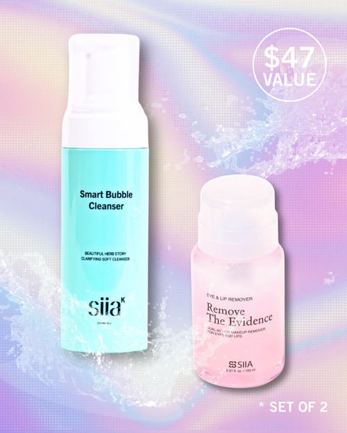 Siia Cosmetics 2-pc. Double Cleanse Duo Set