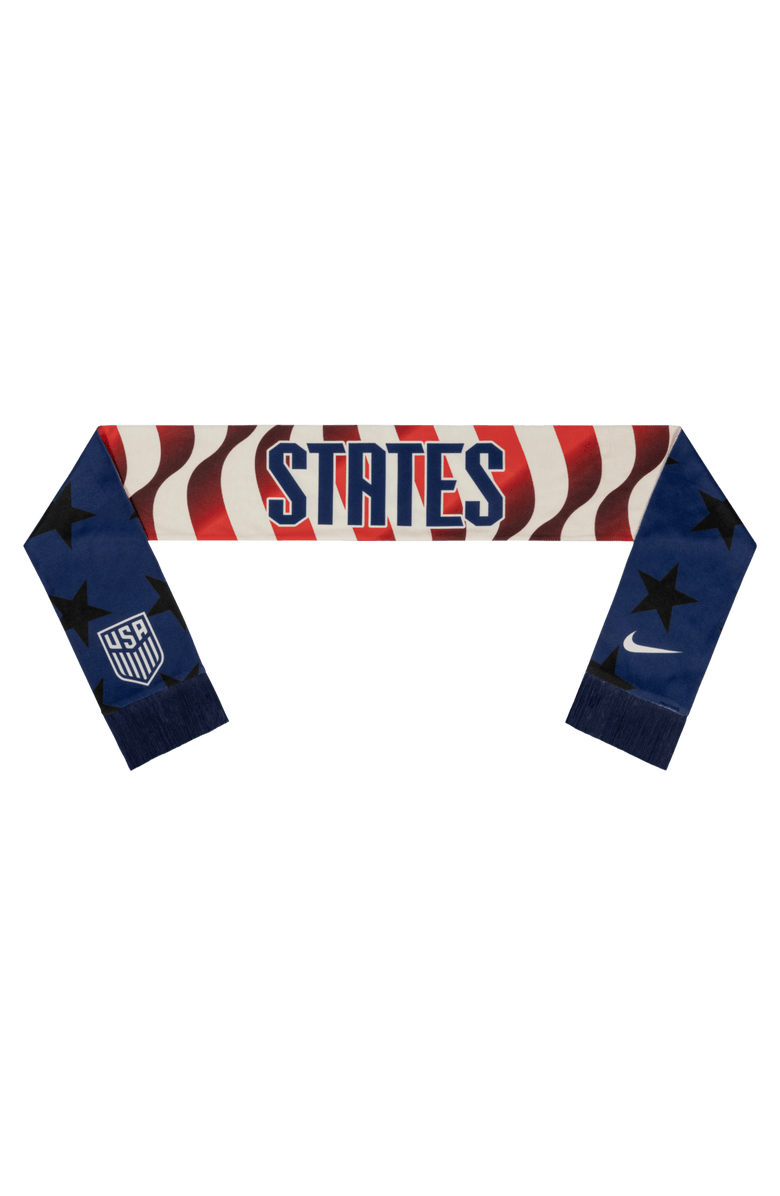 Nike USMNT Local Verbiage 2.0 Scarf, Alternate, color, Navy