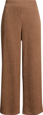 Anne Klein Pull-On Crop Wide Leg Pants