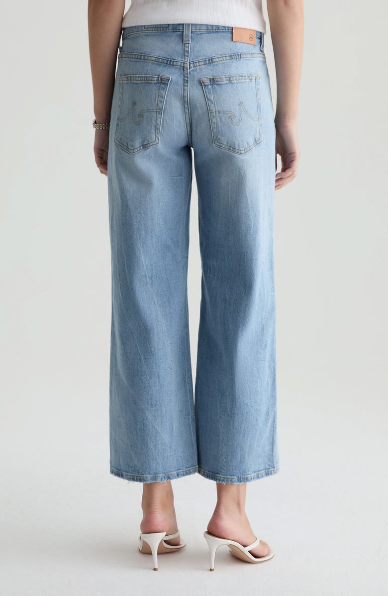AG Saige Ankle Wide Leg Jeans, Alternate, color, Kings River