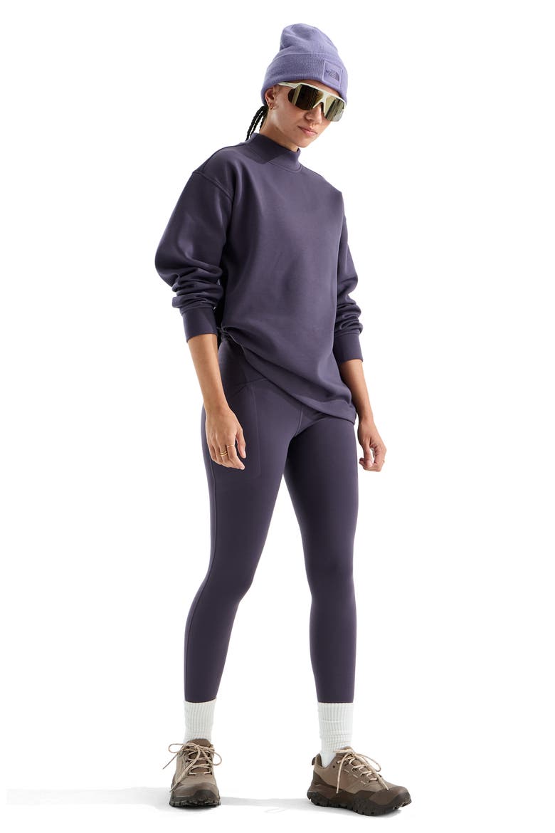 Jaida FlashDry-XD Performance Mock Neck Sweatshirt, Alternate, color, ENDLESS DUSK