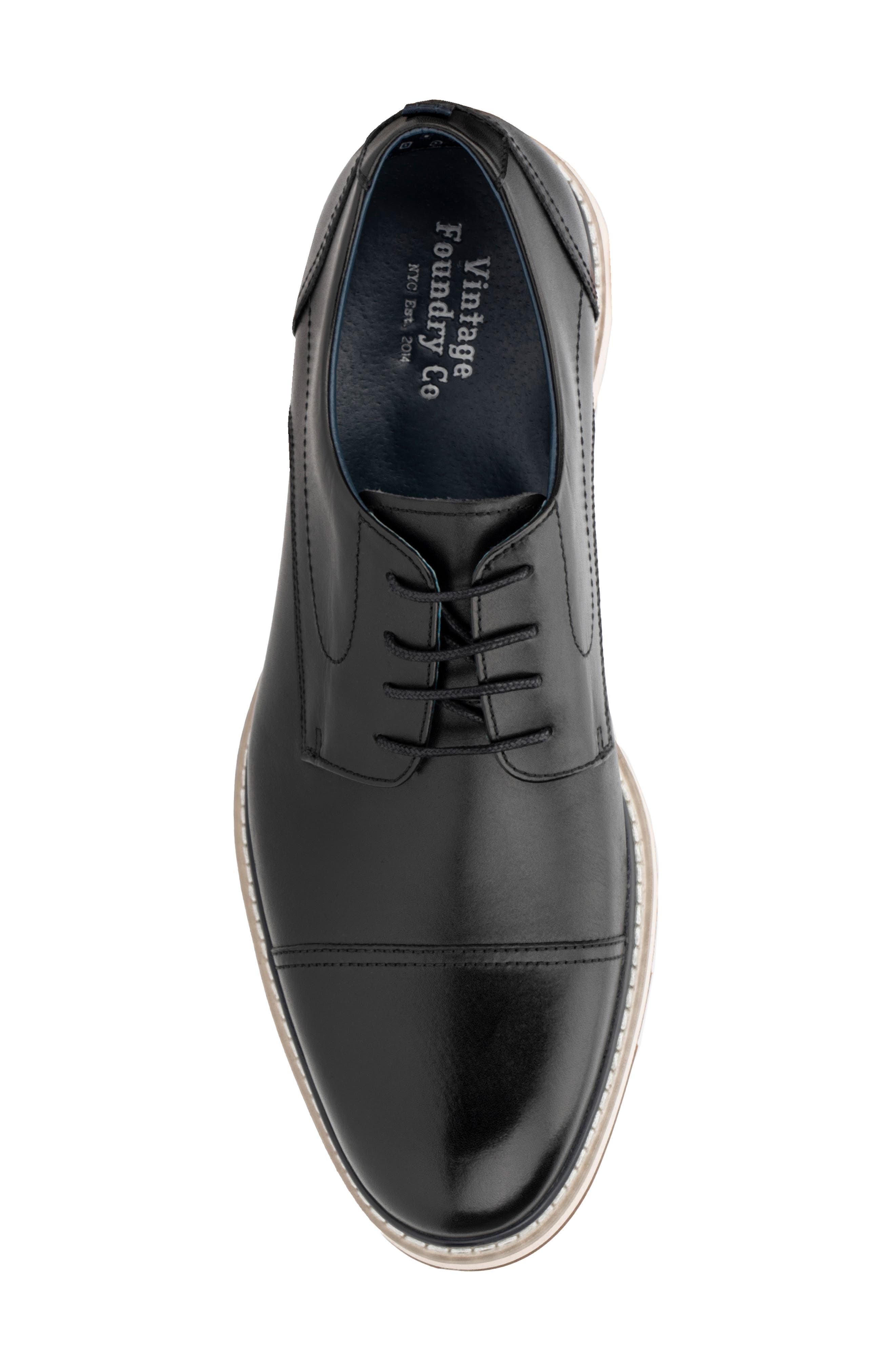 VINTAGE FOUNDRY Harris Cap Toe Leather Derby, Alternate, color, 