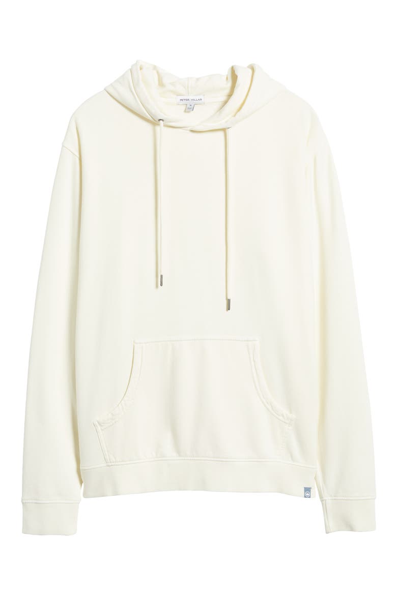 Lava Wash Cotton Blend Hoodie, Alternate, color, SALT WATER TAFFY