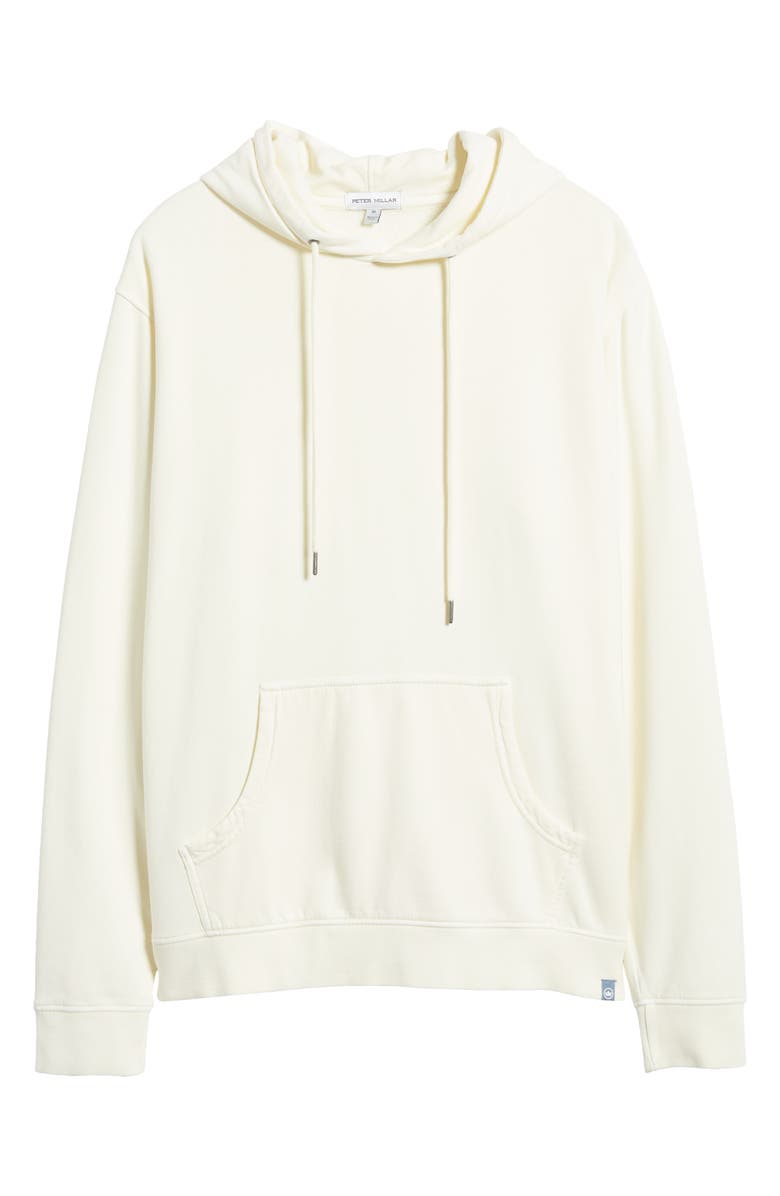 Peter Millar Lava Wash Cotton Blend Hoodie, Alternate, color, Salt Water Taffy