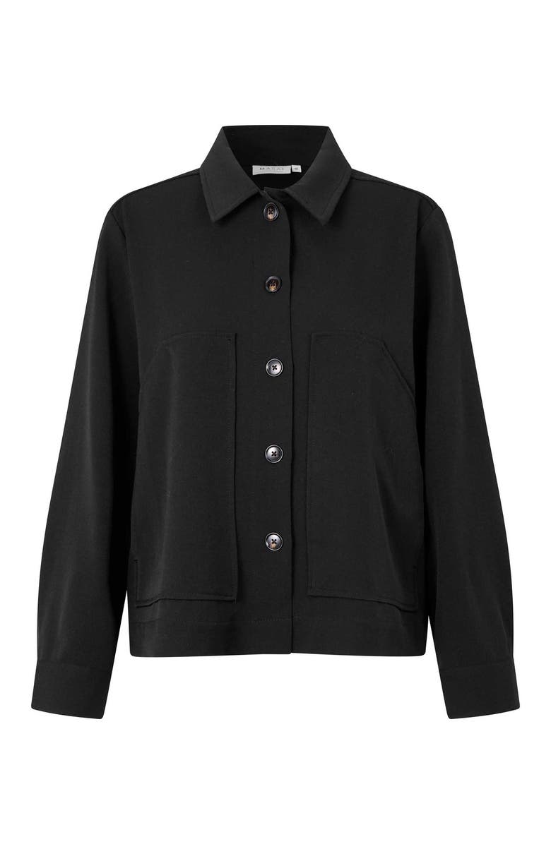 Masai Copenhagen MaJettina Regular Fit Short Jacket, Alternate, color, Black