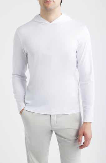 Mélange Ice Stretch Nylon Golf Hoodie