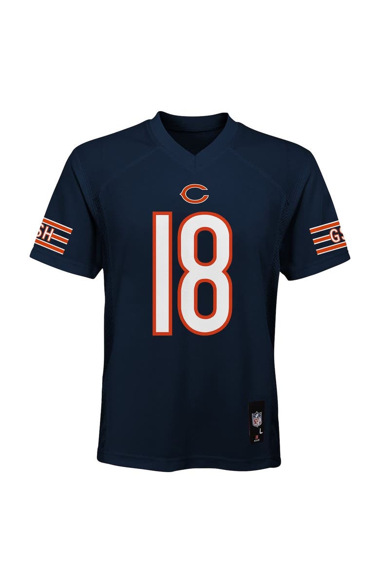 Outerstuff Youth Caleb Williams Navy Chicago Bears Replica Player Jersey, Alternate, color, Navy