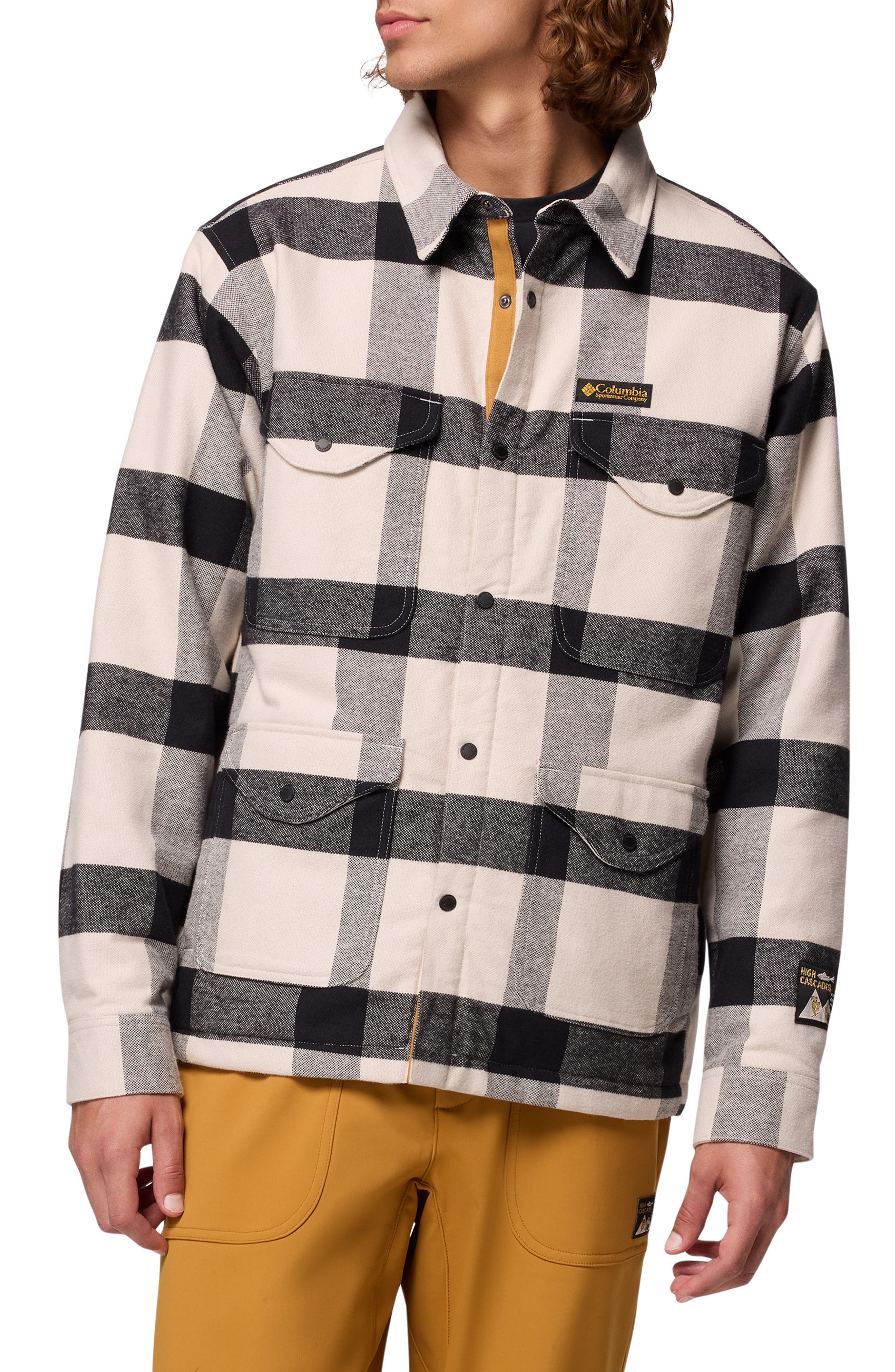 Columbia High Cascades Plaid Shirt Jacket