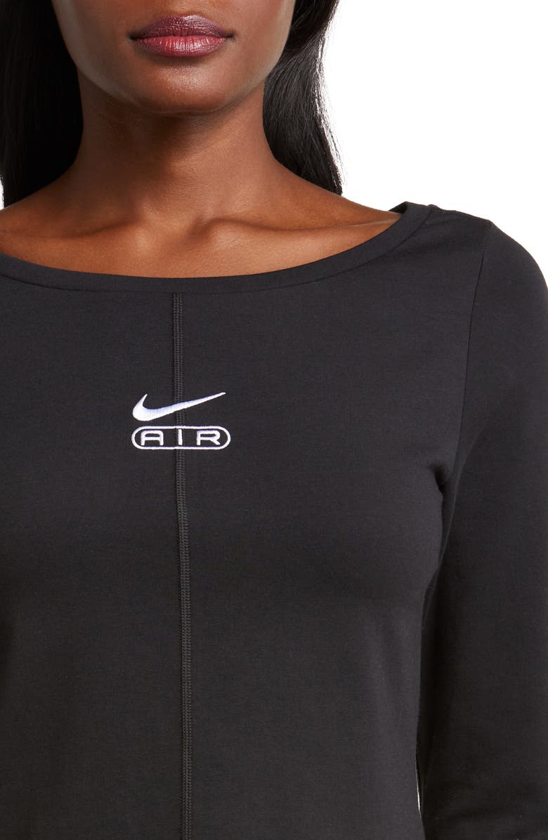 Nike Air Crop Long Sleeve T-Shirt, Alternate, color,