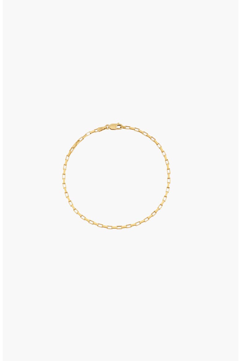 Mini Link Chain Bracelet in Gold, Main, color, Gold