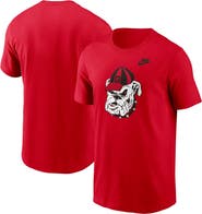 Nike Men's Nike Red Georgia Bulldogs Legacy Alternate Logo T-Shirt