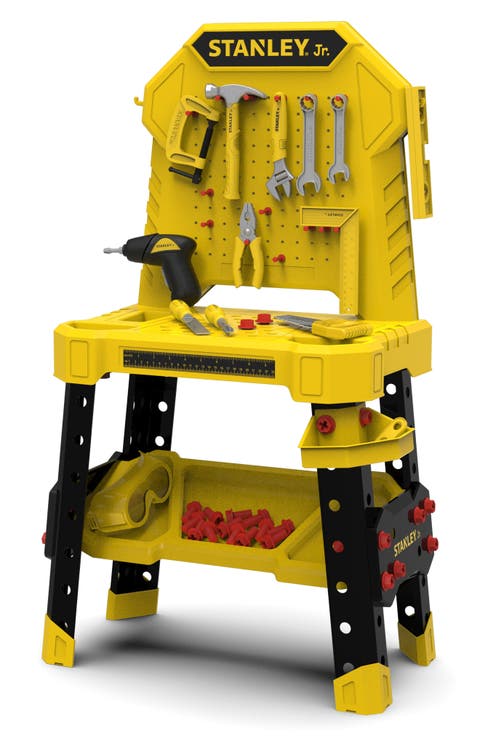 140-Piece Toy Work Bench & Tools Set