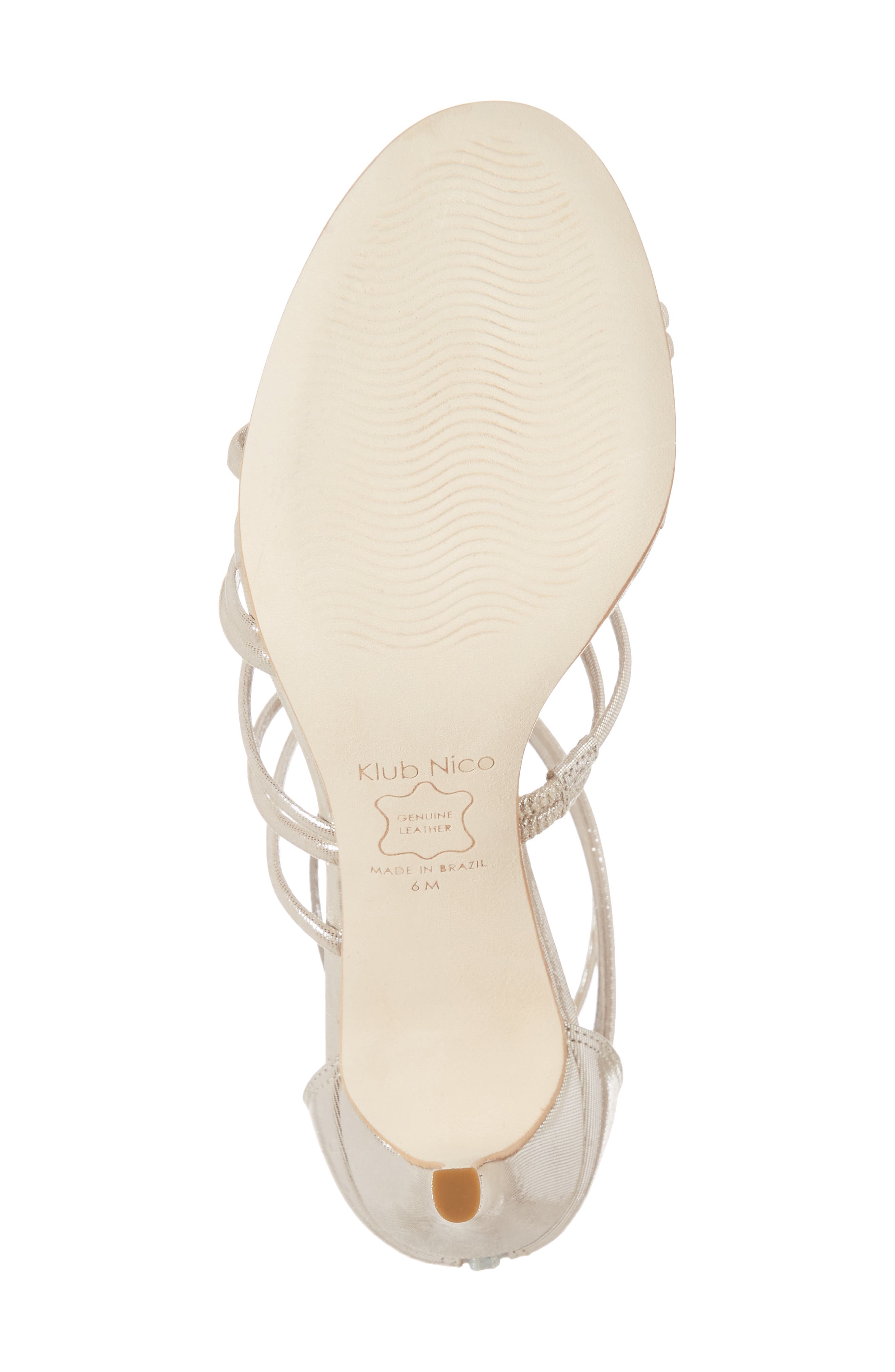 Ashton Sandal, Alternate, color, SILVER GLOSS LEATHER
