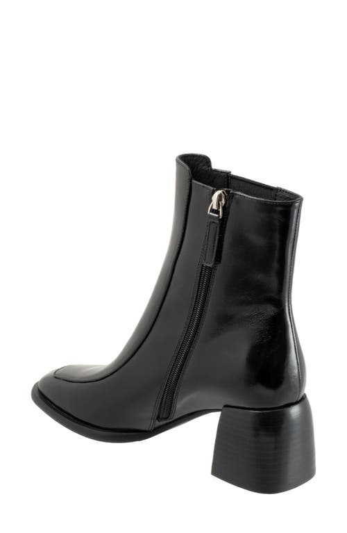 Eos Footwear Charcoal Bootie In Black