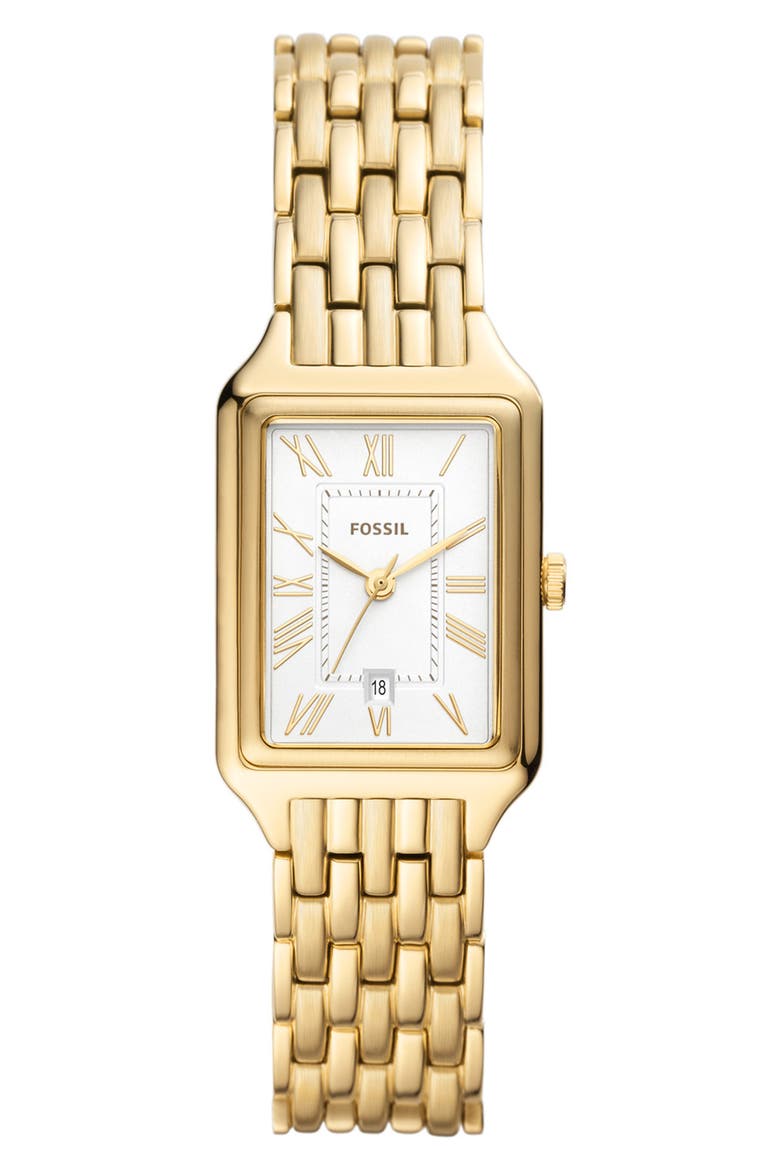Raquel Bracelet Watch, 23mm, Main, color, GOLD