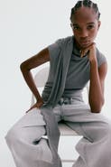 H&M Scarf-collar Top