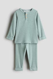 H&M 2-piece Ribbed Jersey Set
