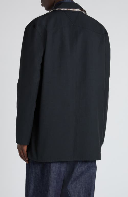Bottega Veneta Reversible Jacket In Blue