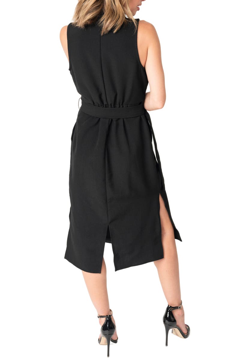 GIBSONLOOK Sleeveless Trench Dress, Alternate, color,
