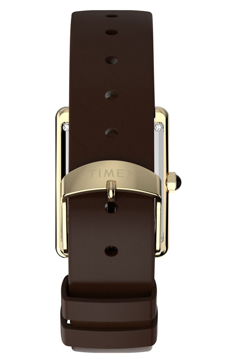 Timex<sup>®</sup> Harry Potter x Timex Hailey Hogwarts 24mm Leather Strap Watch, Alternate, color, Gold-Tone