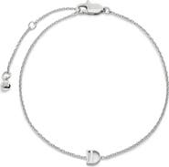 Monica Vinader Initial Pendant Bracelet