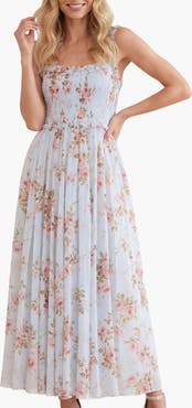 Needle & Thread Summer's Rose Chiffon Cami Ankle Gown