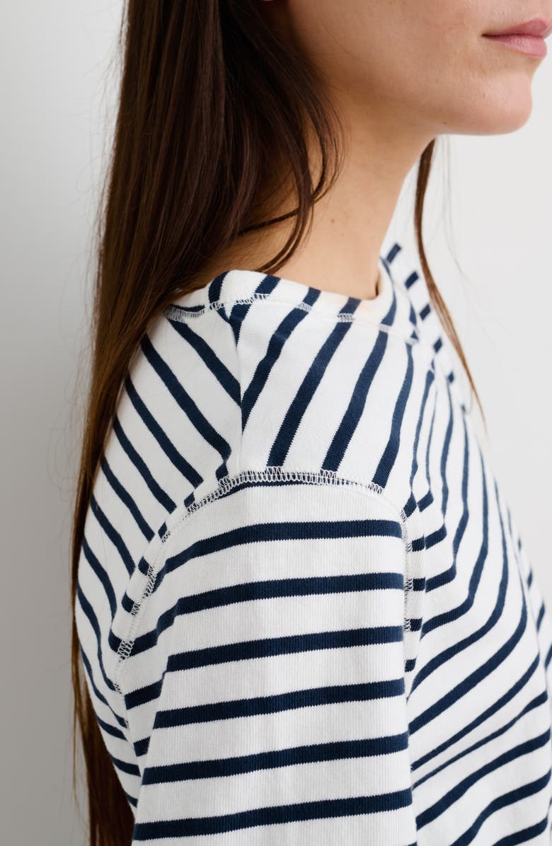 Alex Mill Lakeside Stripe Crewneck Top, Alternate, color,
